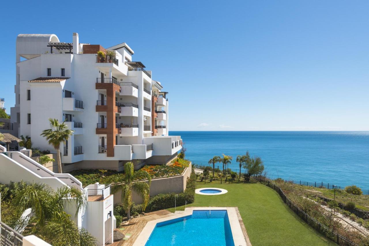 Impresionante Apartamento Vista Mar Frontal Torrox Extérieur photo