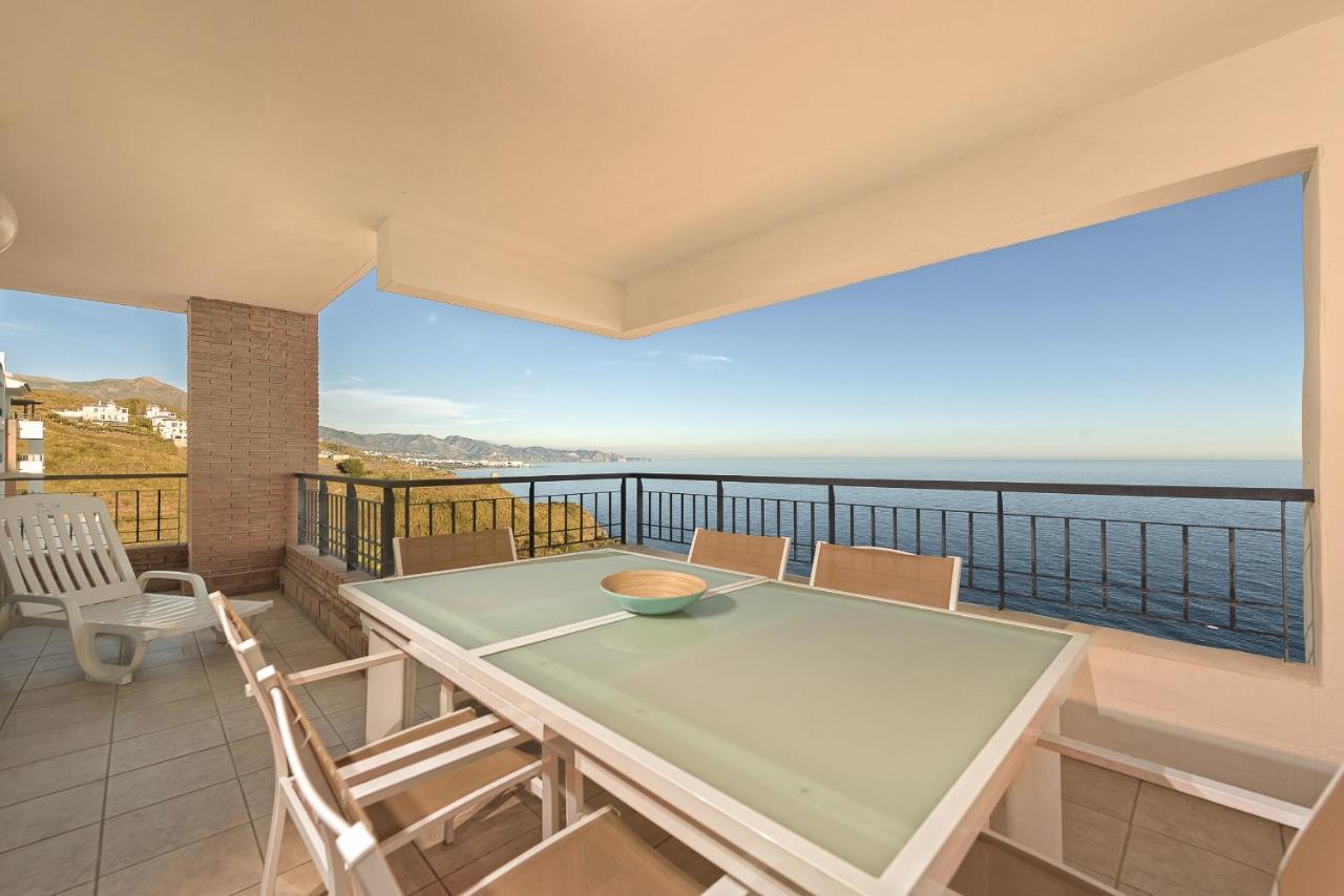 Impresionante Apartamento Vista Mar Frontal Torrox Extérieur photo